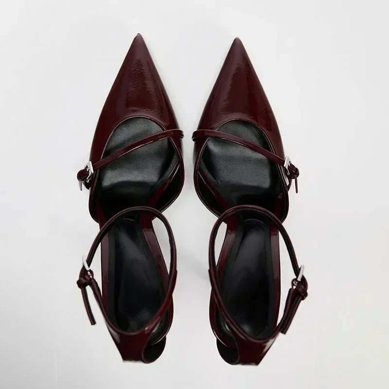 The Noire Strap Heel