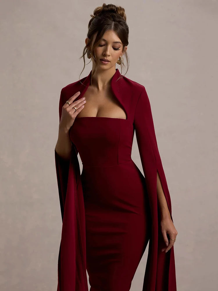 Valessa Cape Midi