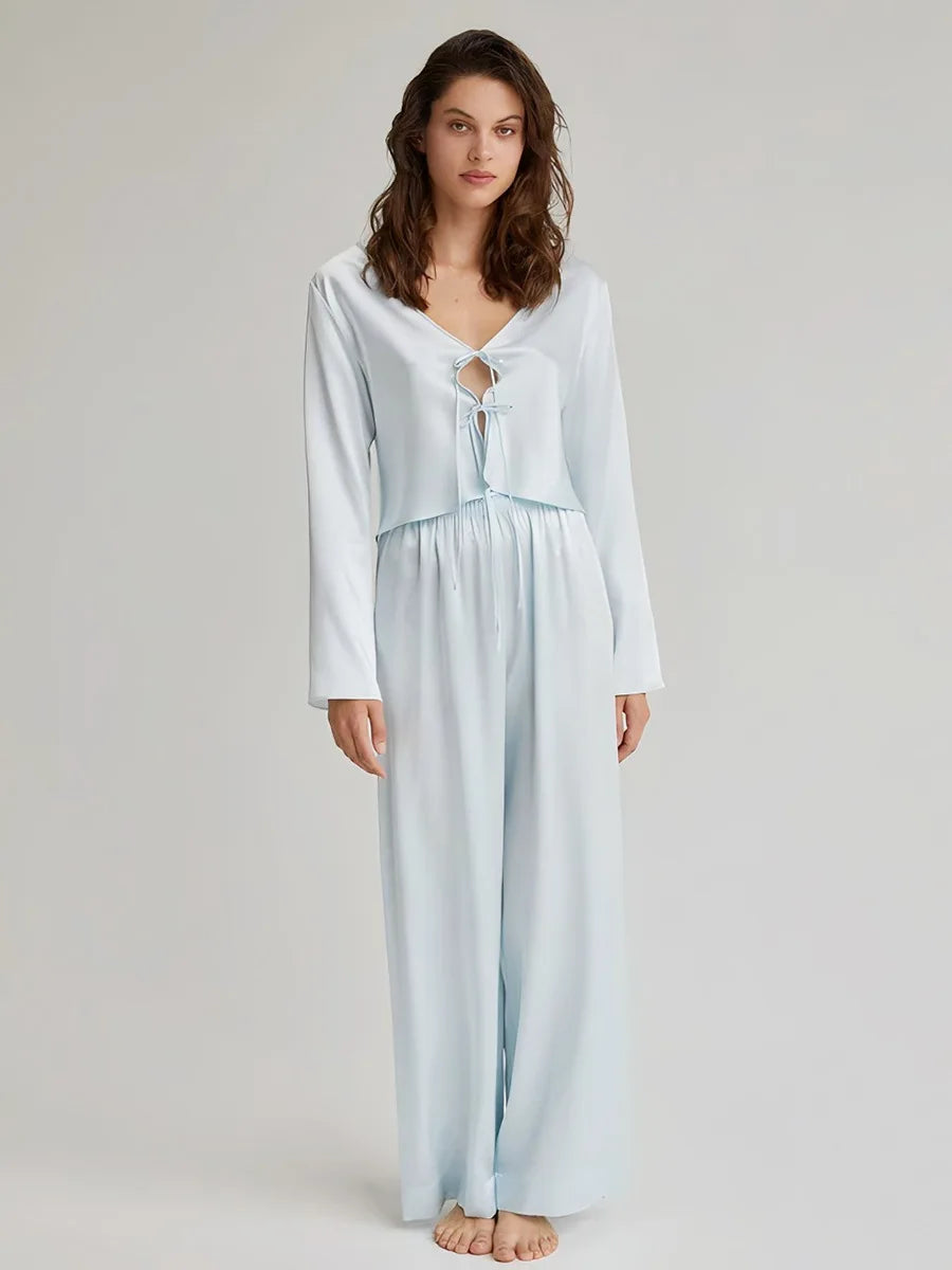 Clara Silk Night Set