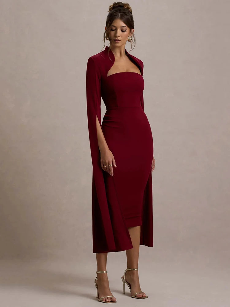 Valessa Cape Midi