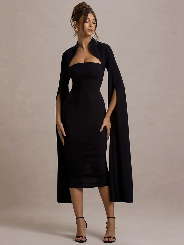 Valessa Cape Midi