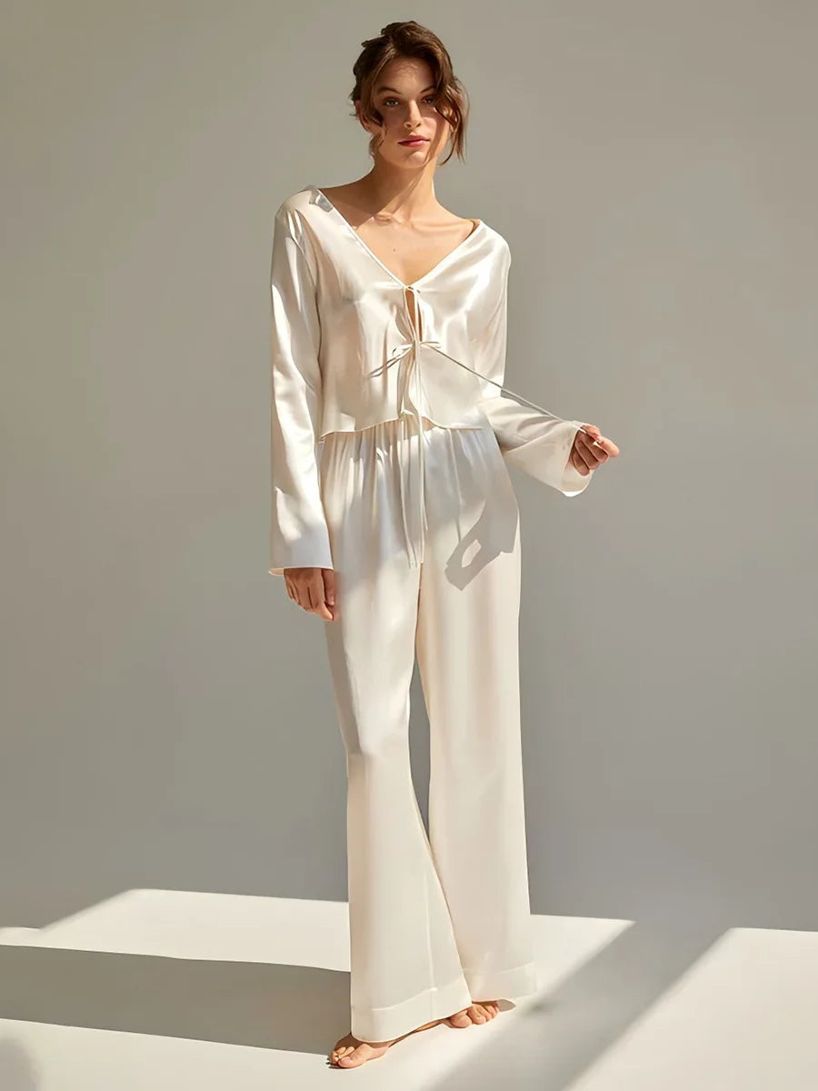 Clara Silk Night Set