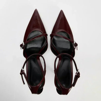 The Noire Strap Heel