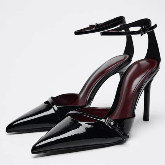 The Noire Strap Heel