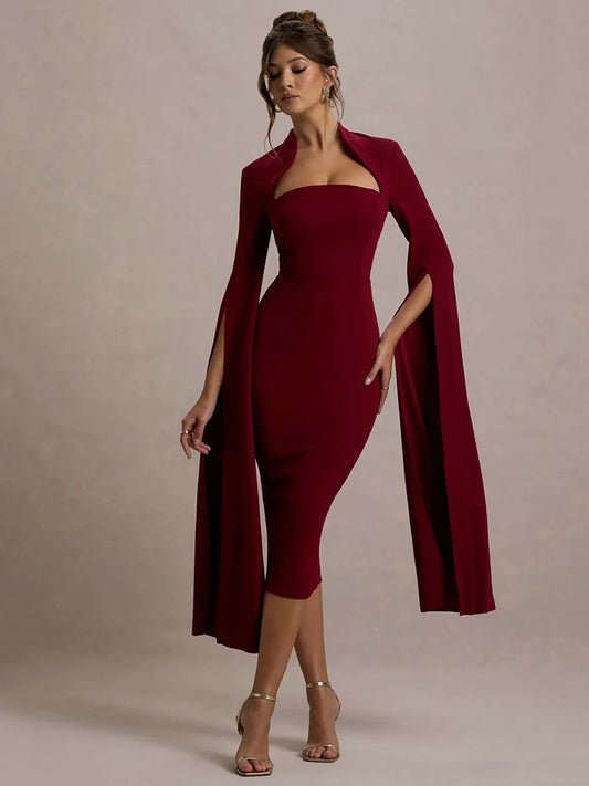 Valessa Cape Midi