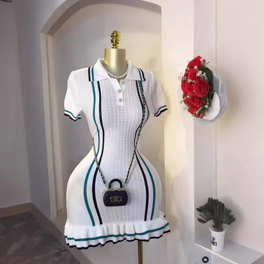 Nové Knit Dress