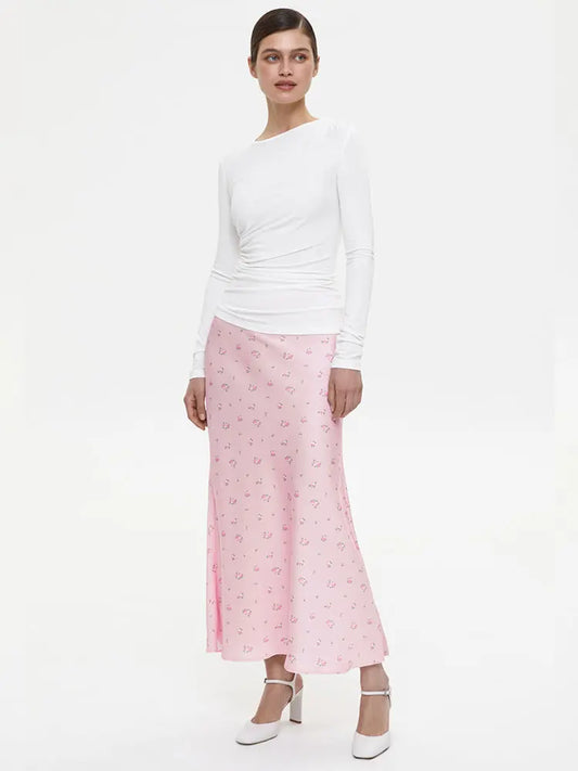 The Liora Textured Skirt